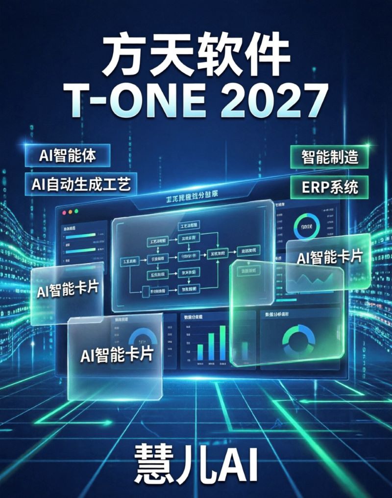 方天T-ONE 2027系统将于2026年5月20日发布，以AI智能体重塑制造业生产力